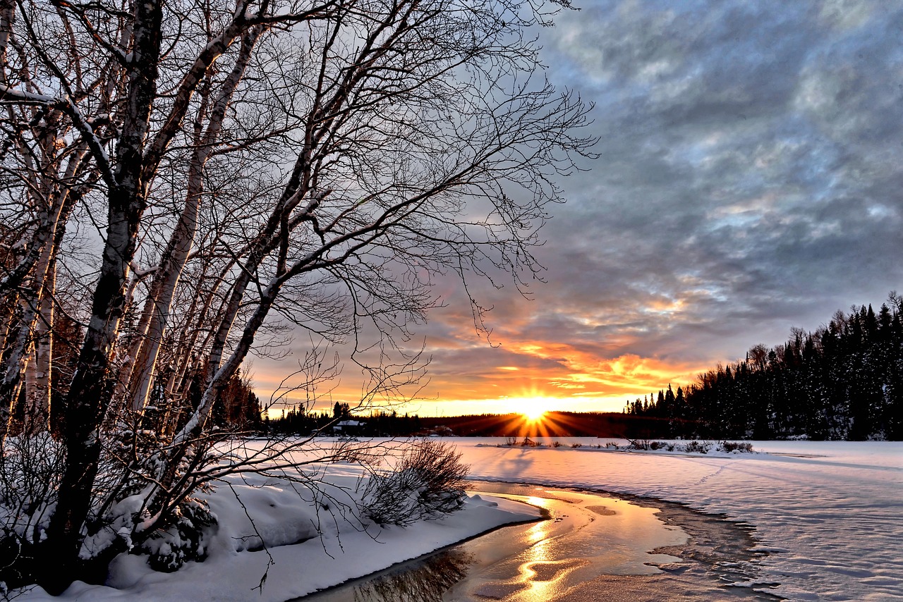 Winterlandschaft Tiroler Berge