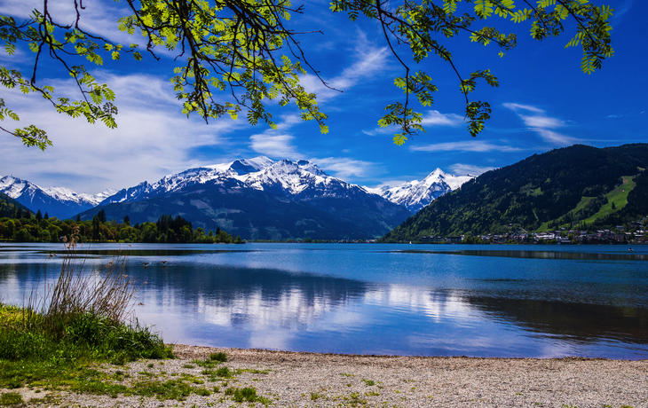 Zeller See mit Blick auf Kitzsteinhorn