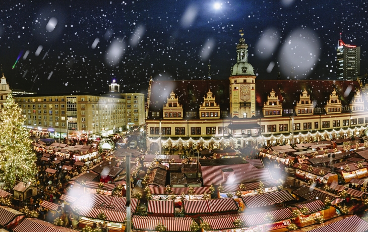 Weihnachtsmarkt in Leipzig