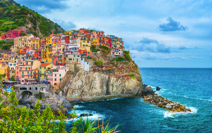 Manarola in Italien: einer der Orte der Cinque Terre