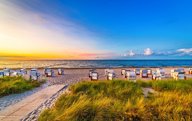 Ostseestrand in Deutschland