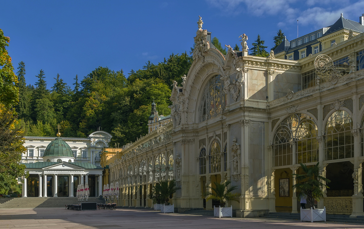 Kurpromenade in Marienbad