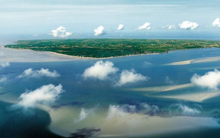 Blick auf Föhr