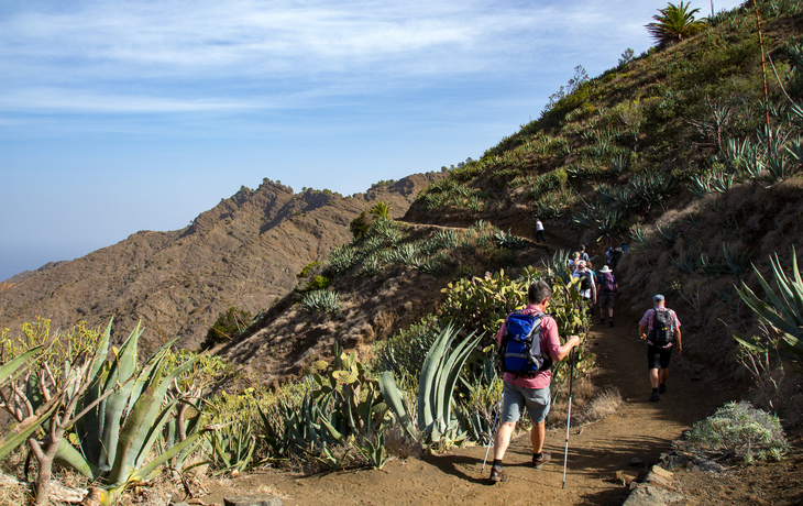 Wandern im Norden La Gomeras bei Hermigua