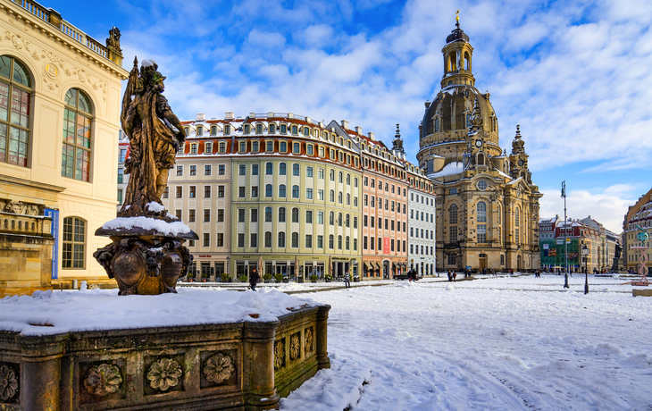 Dresden im Winter