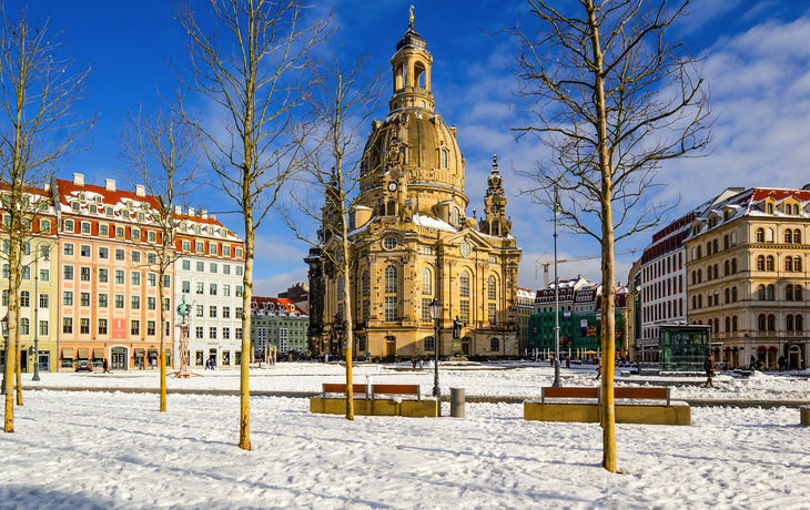 Dresden im Winter