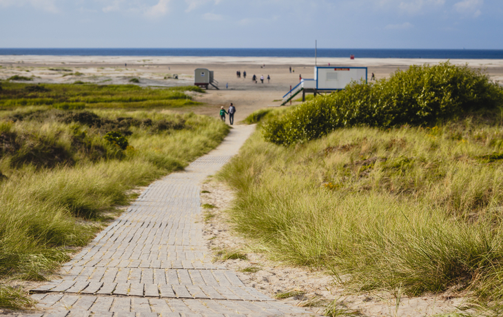 Weg zum Strand, Nordsee