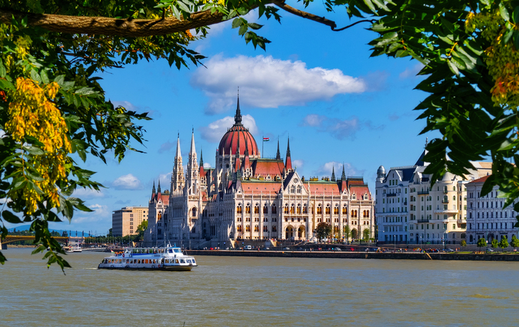 Budapest Parlamentsgebäude