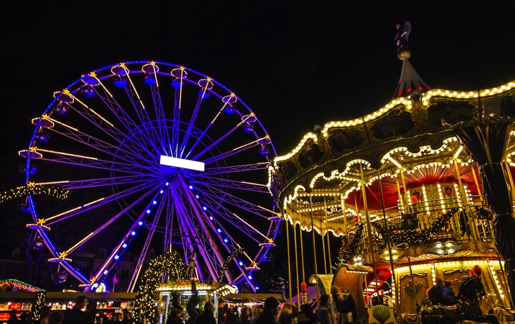 Weihnachtsmarkt in Maastricht in den Niederlanden