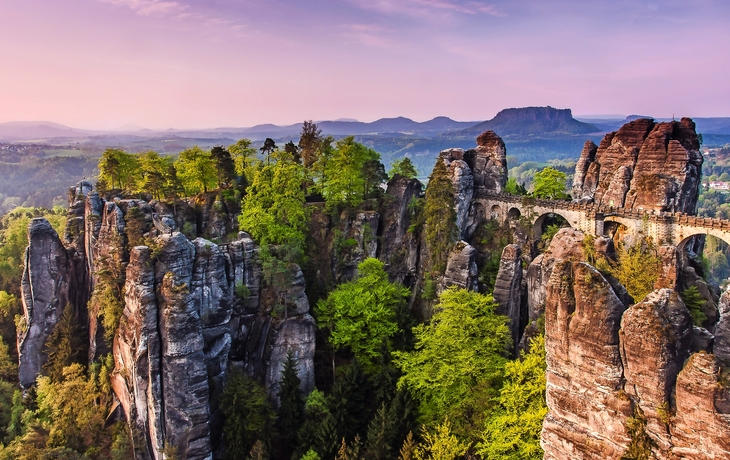 Bastei mit Basteibrücke