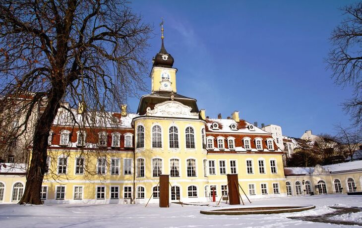 Leipzig Gohliser Schlösschen im Winter